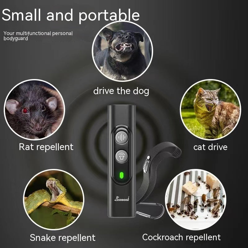 Portable Ultrasonic Dog Repellent Device