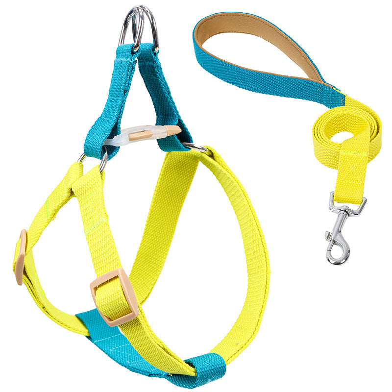 Vest-Style Drawstring Dog Leash