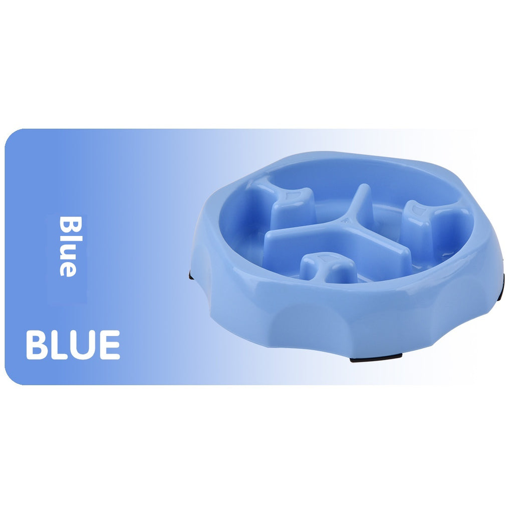 Round Slow Feeding Bowl Pet Supplies Slow Food Basin