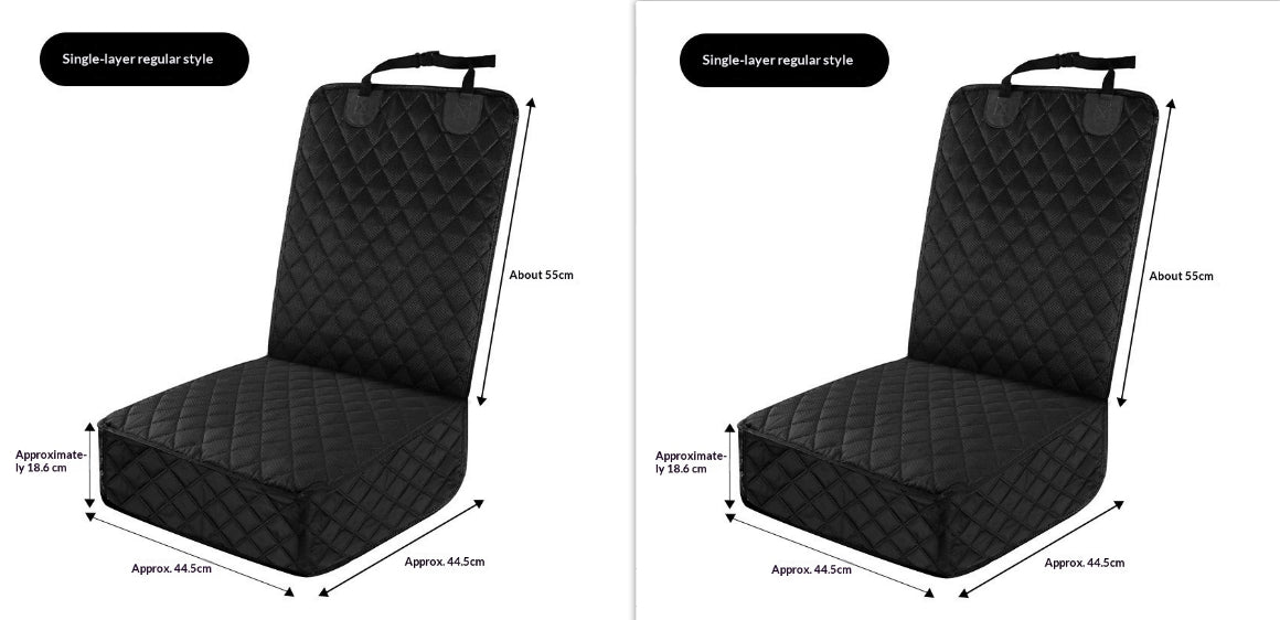 Waterproof Stain-Resistant Pet Mat For Car Rear Seats