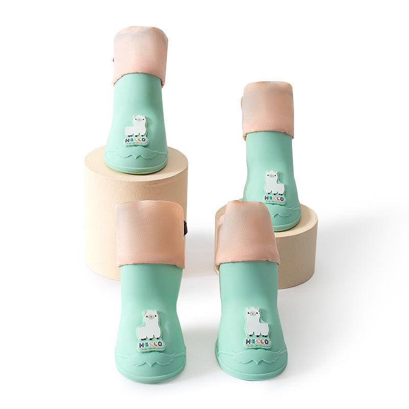 Cartoon Non-Slip Wear-Resistant Dog Boots