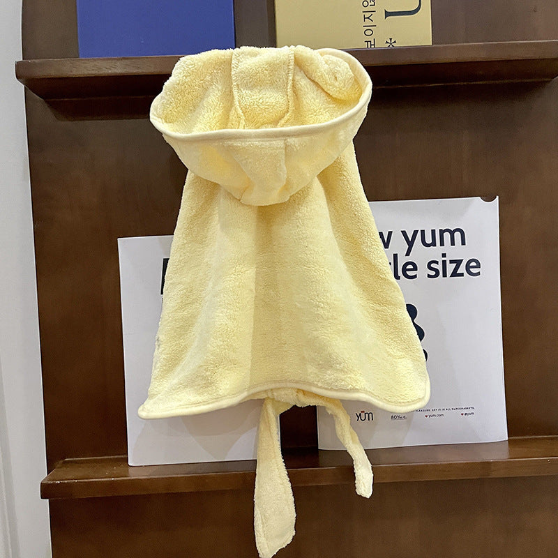 Four-Season Dog Bathrobe