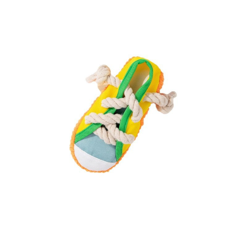Dog Sound Slipper Molar Toy