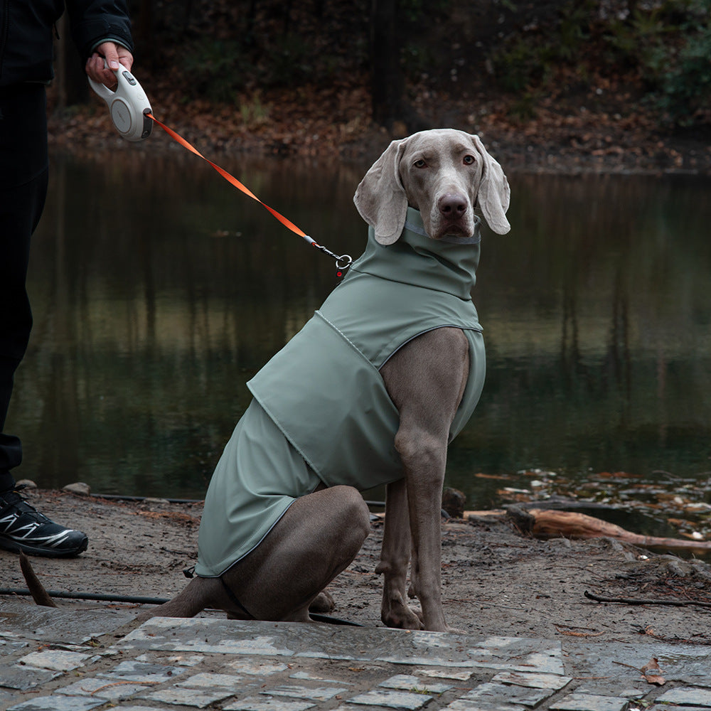 Waterproof Dustproof High-Neck Puffer Dog Jacket