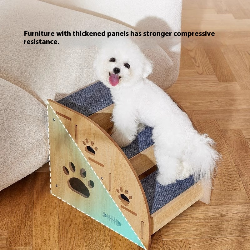 Pet Small Dog Anti-Skid Wear-Resistant Auxiliary Stairs