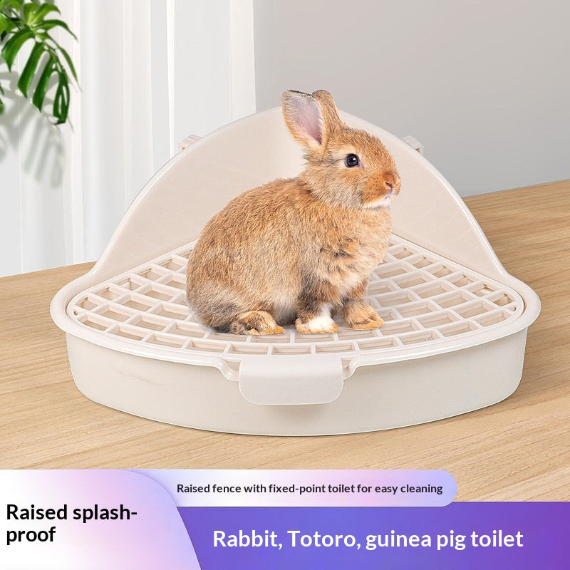 Raised Anti-Splash Small Pet Potty