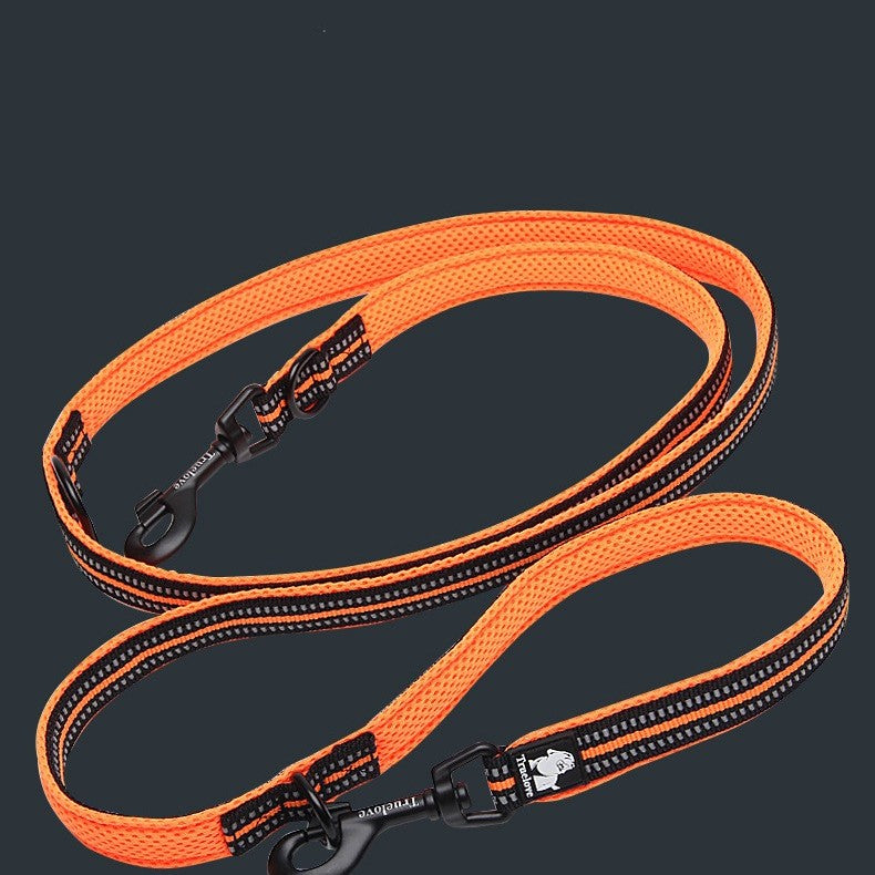 Multi-Functional Pet Dog Traction Rope Double-Ended Outdoor
