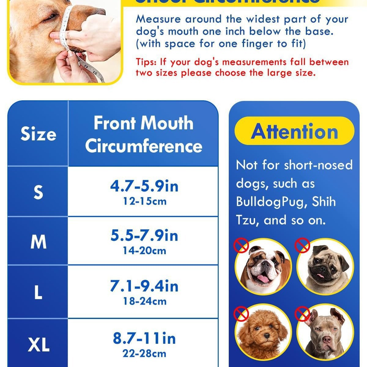 Medium Dog Muzzle for Biting, Barking, and Eating