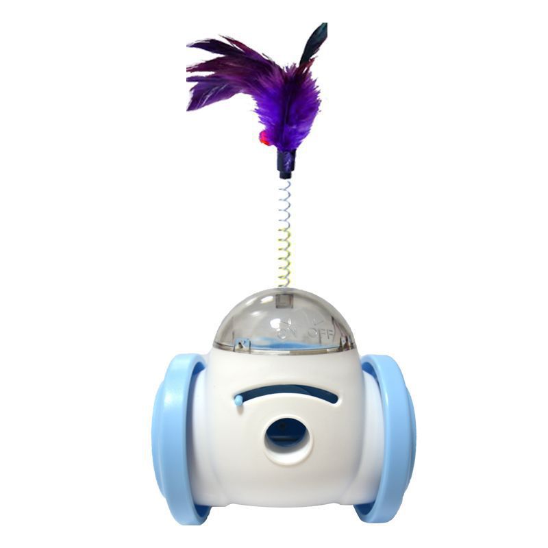 Interactive Food-Dispensing Pet Car Toy