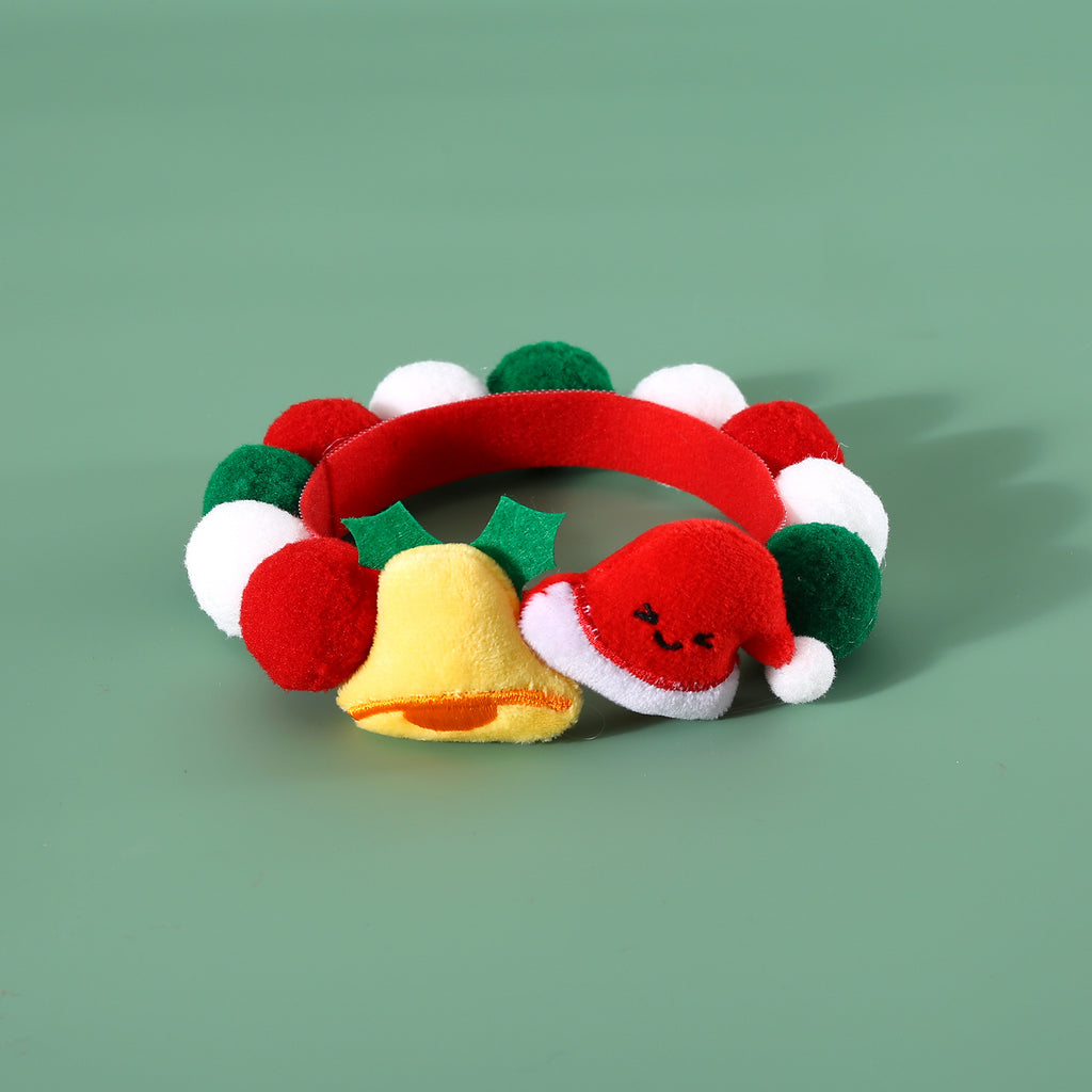 Christmas Series Pet Ball Collar