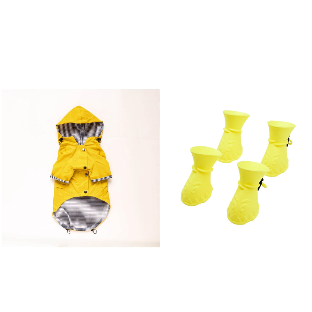 Windproof Waterproof Dog Raincoat