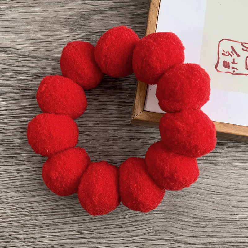 Dog Hair Ball Christmas Collar Shiba Inu Corgi