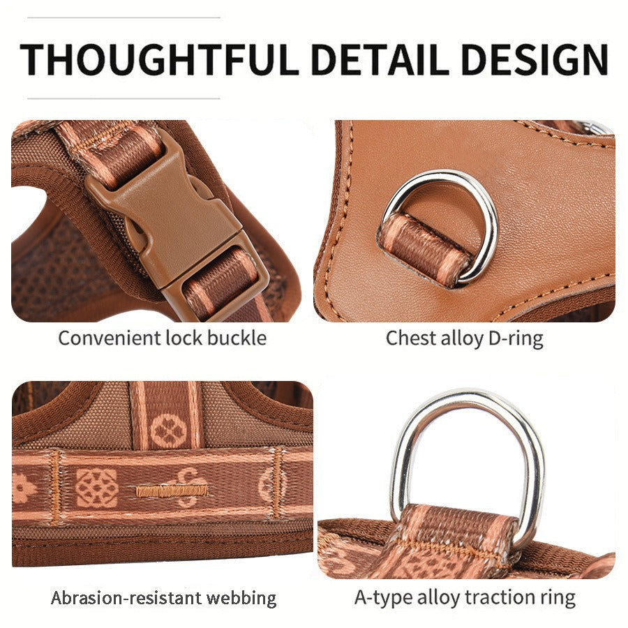 Breathable Reflective Dog Harness