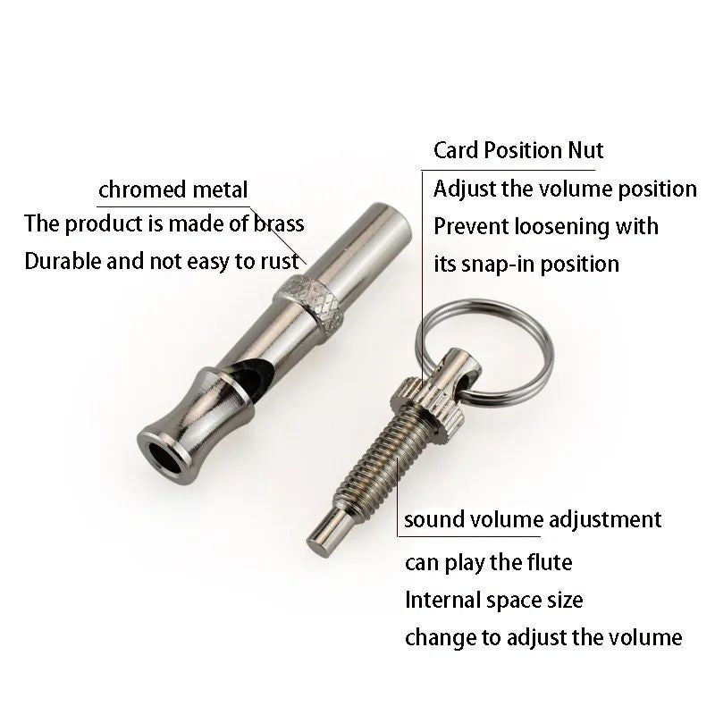 Adjustable Anti-Barking Dog Training Whistle