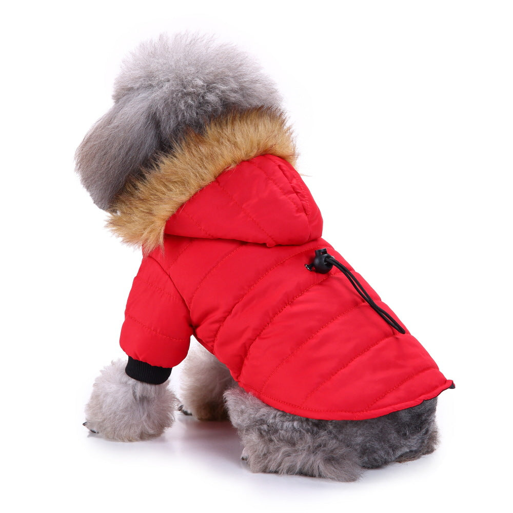 Reflective Cotton Dog Winter Coat