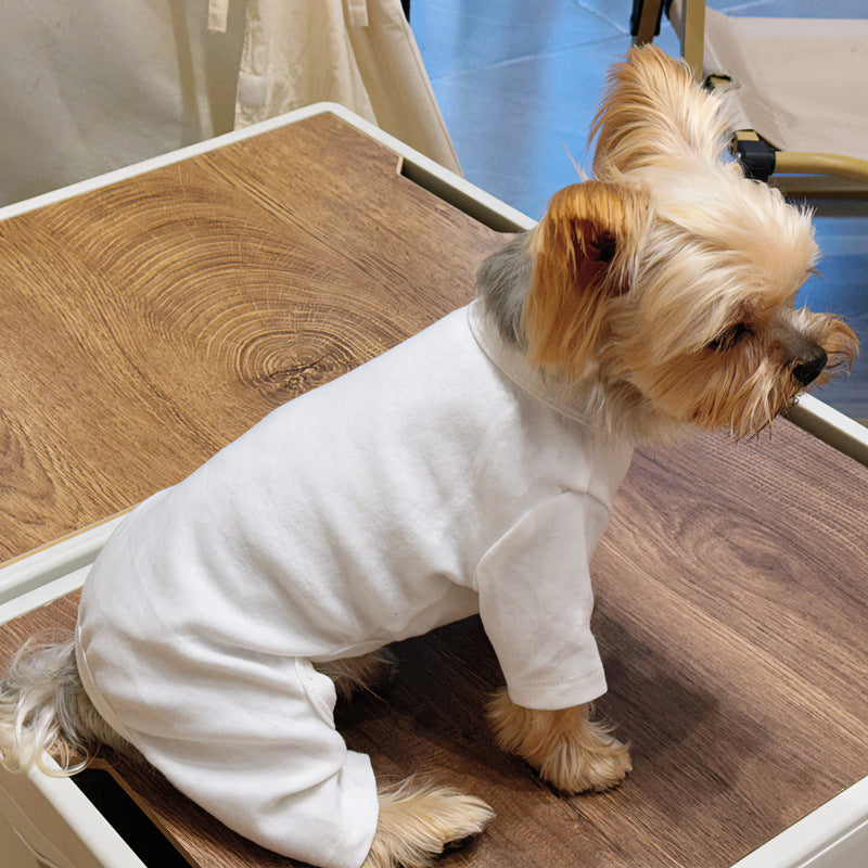 Four-Legged Cotton Pajamas For Small Dogs