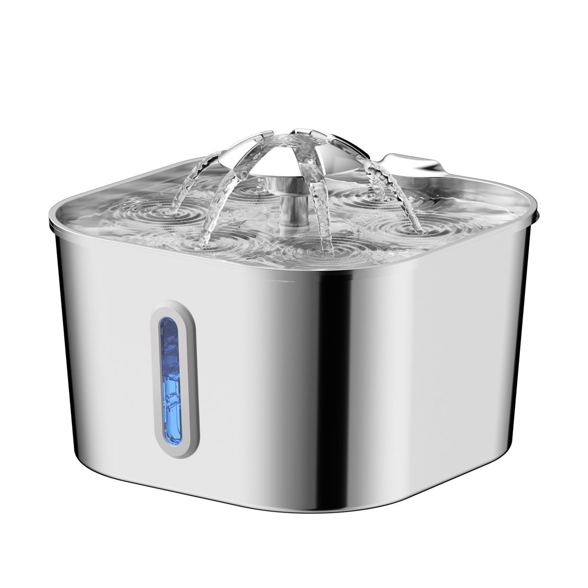 Floral Water Dispenser Dishwasher-Safe Quiet Operation