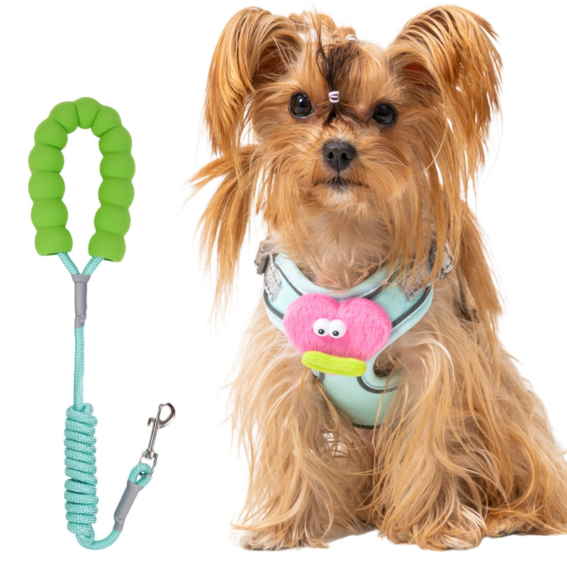 No Pull Dog Harness With Multifunction Dog Leash,Soft Adjustable No Choke Escape Proof Pet Harness Vest For Medium Dogs