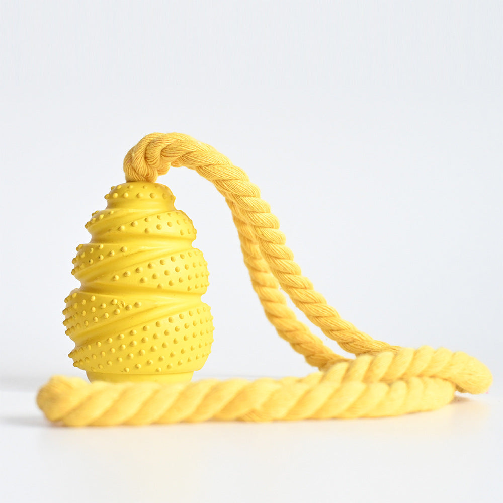 Rubber Treat-Dispensing Dog Toy