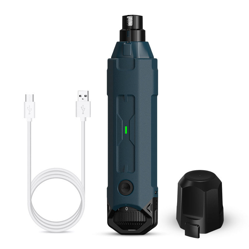 Automatic Six-Speed Pet Nail Piercing Device With LED