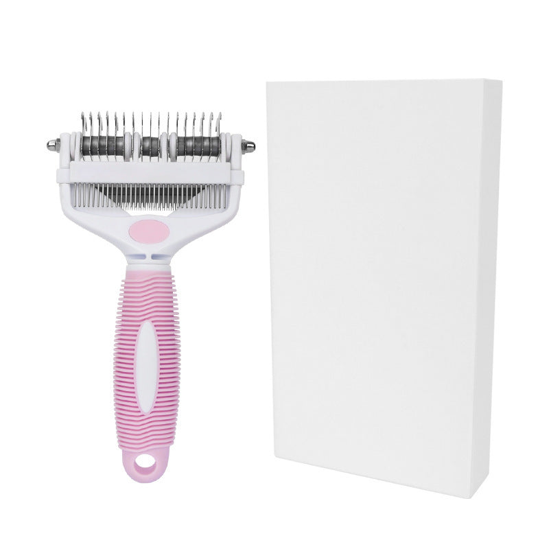 Three-in-One Pet Detangling Comb