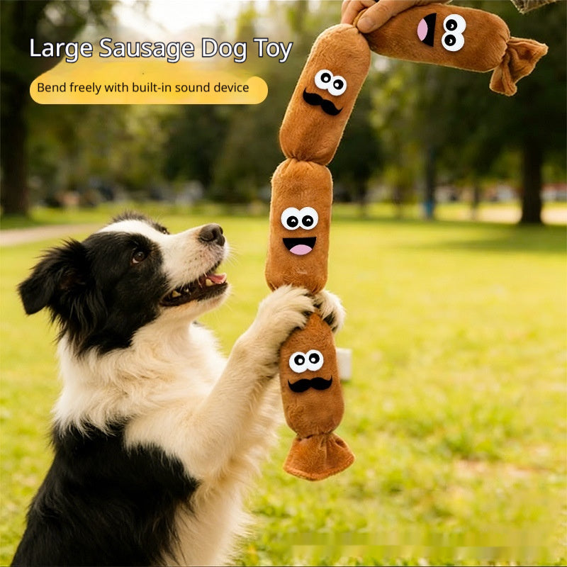 Pet Squeeze-Sound Plush Toy