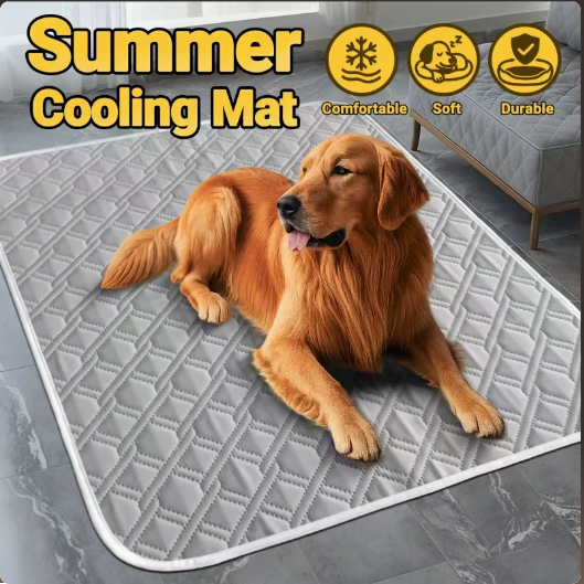 Ice Silk Cooling Dog Mattress