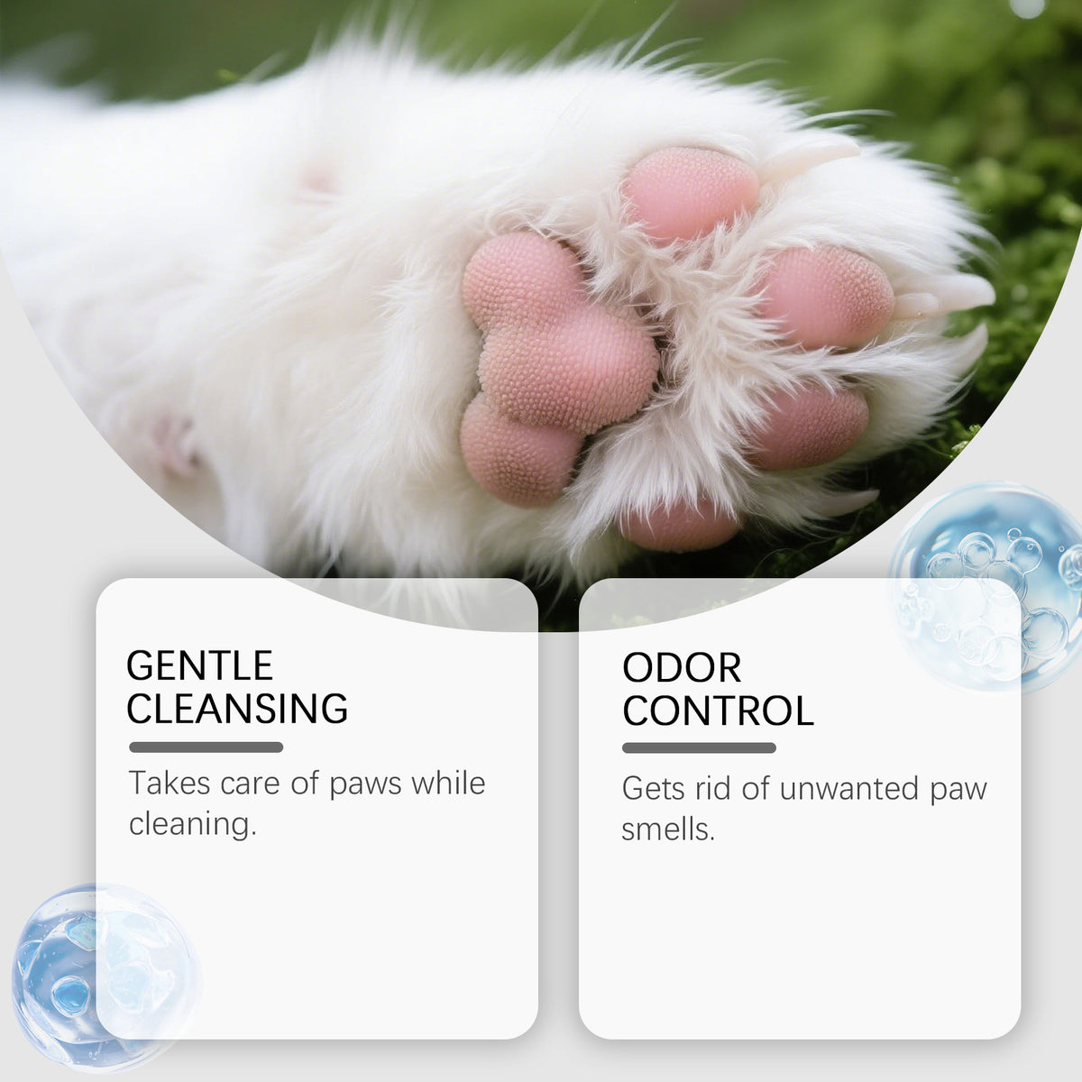 Pet Paw Cleansing Foam