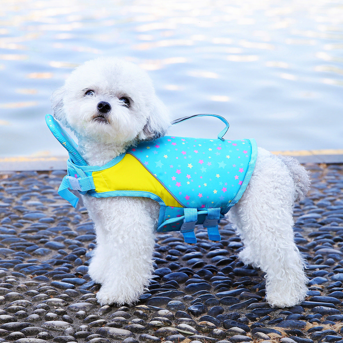Summer Dog Life Jacket for Swimming