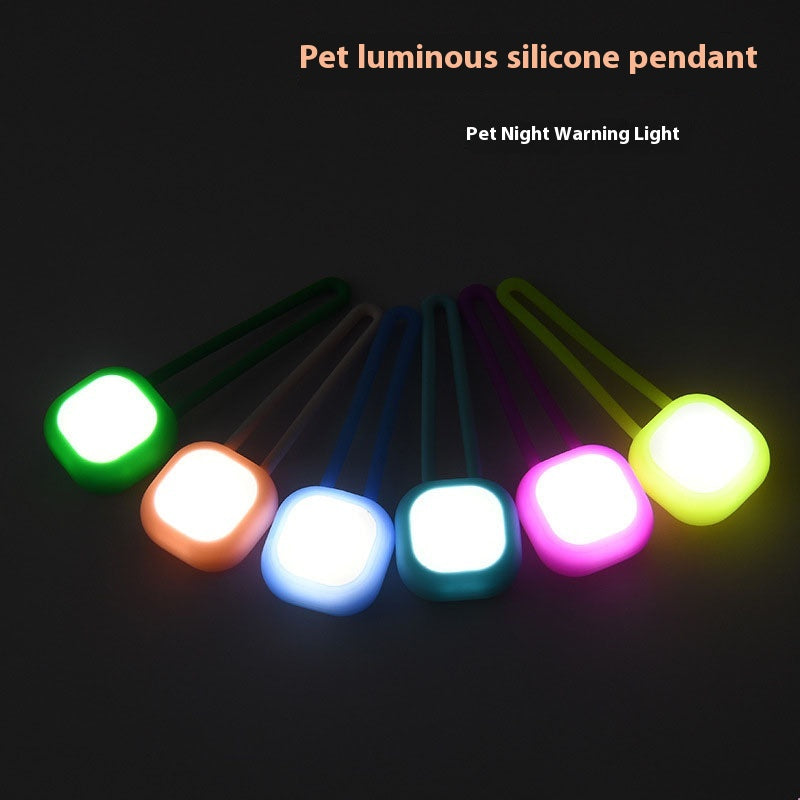 Pet Light-Emitting Pendant Night Light Tag