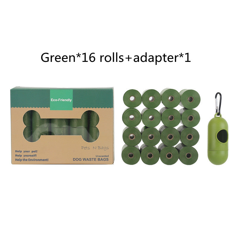 16 Rolls Disposable Dog Poo Bags