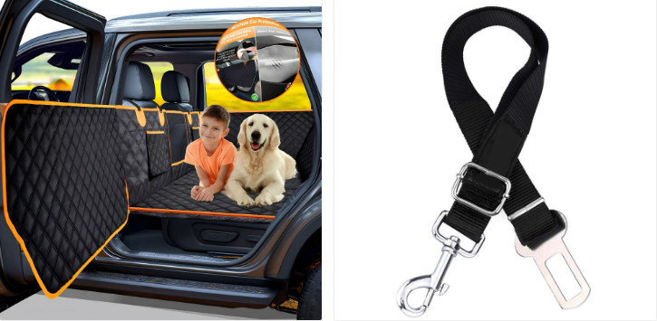 Hard Bottom Dog Back Seat Cover