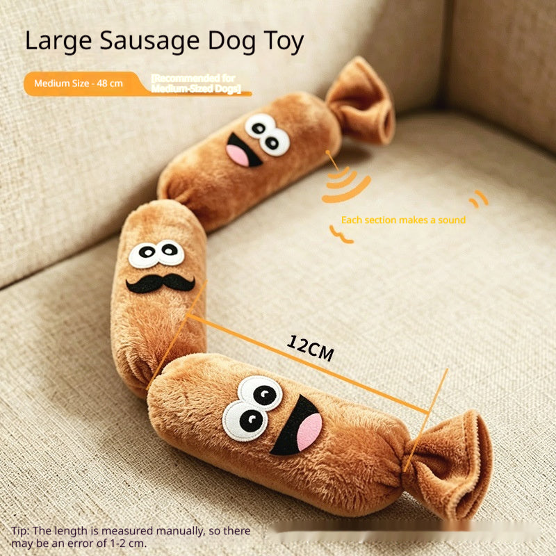 Pet Squeeze-Sound Plush Toy