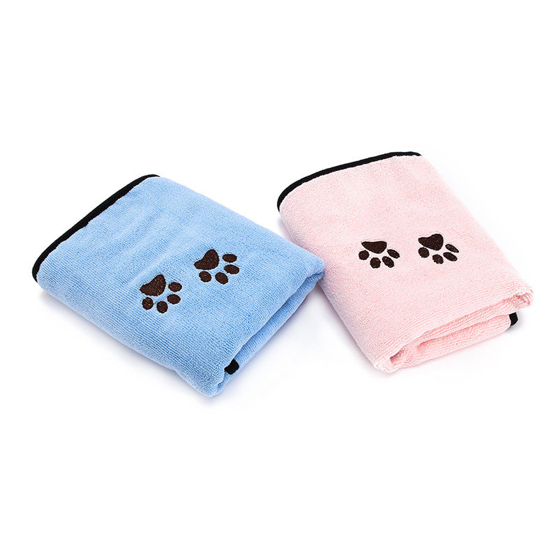 Quick-Dry Absorbent Dog Cleaning Cloth