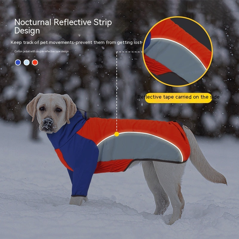 Outdoor Waterproof Warm Dog Shell Jacket