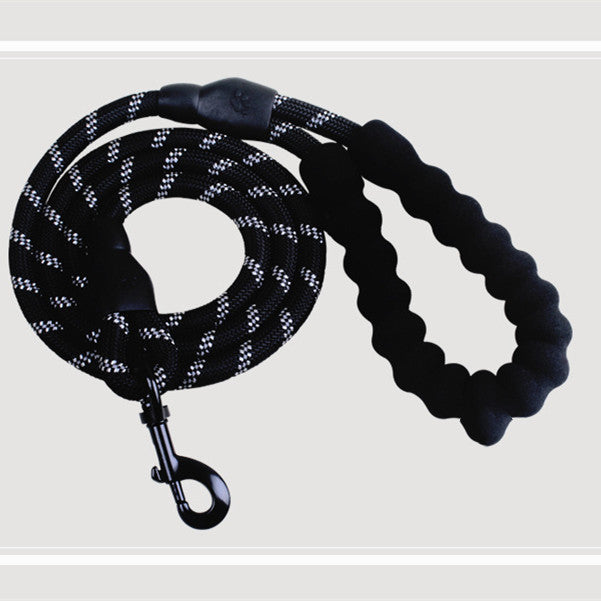 Simple Dog Leash And Chest Strap Set