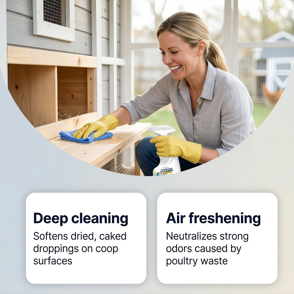 Gentle Chicken Coop Cleaner