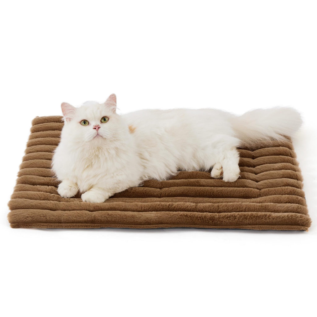 Self-Warming Pet Mat Cozy Warm Soft Thick Corduroy Fleece