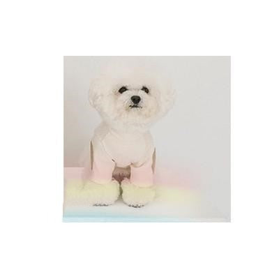 Pet Base Color Contrast Concave-Convex Vertical Clothes