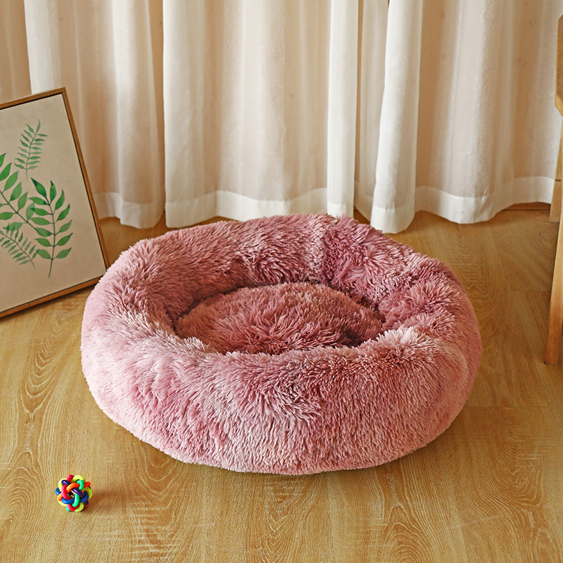 Pet Kennel Plush Long Wool