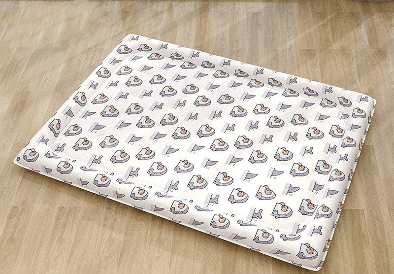 Round Pet Cooling Ice Mat Nest