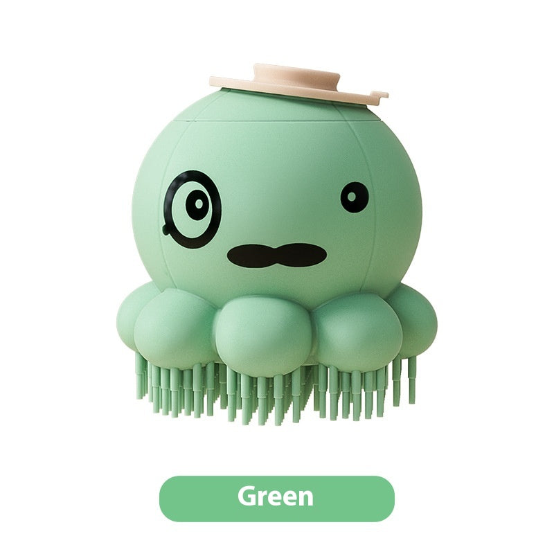 Silicone Dog Bath Massage Brush