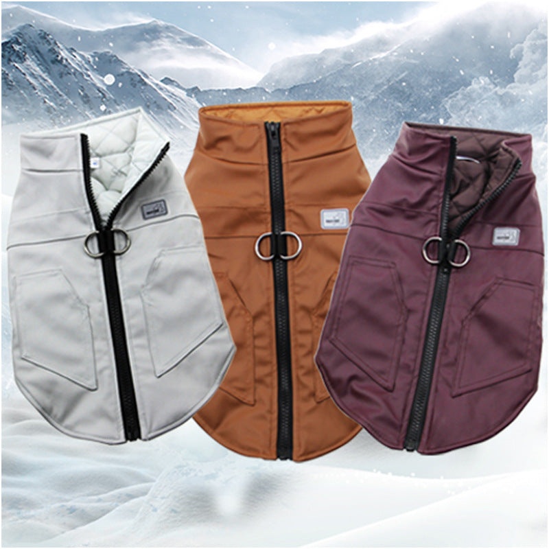 Warm Thickened Autumn Winter Dog Vest