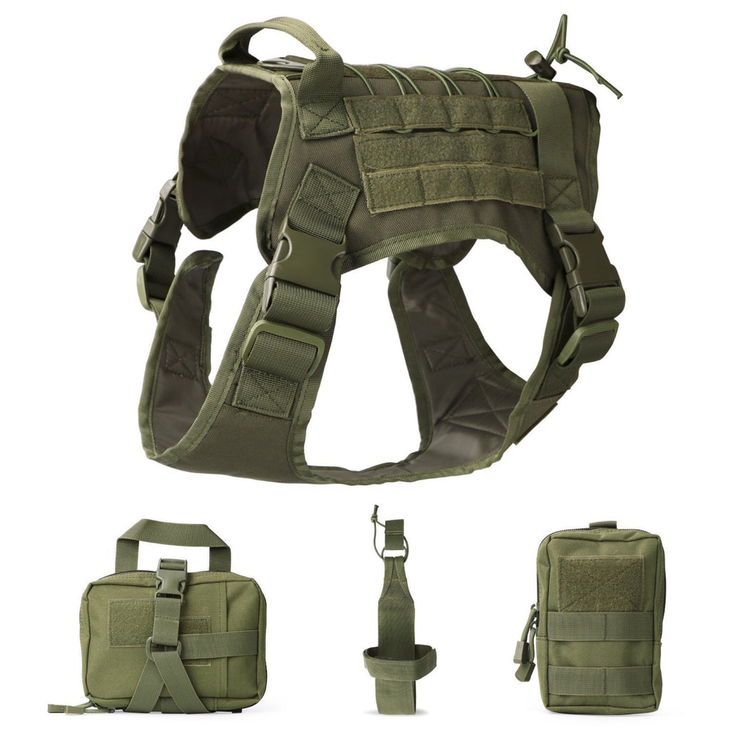Outdoor Dog Vest Five Piece Set