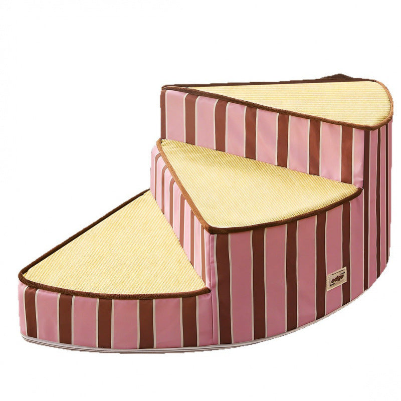 Non-Slip, Removable And Washable Small Sponge Rotating Pet Ladder