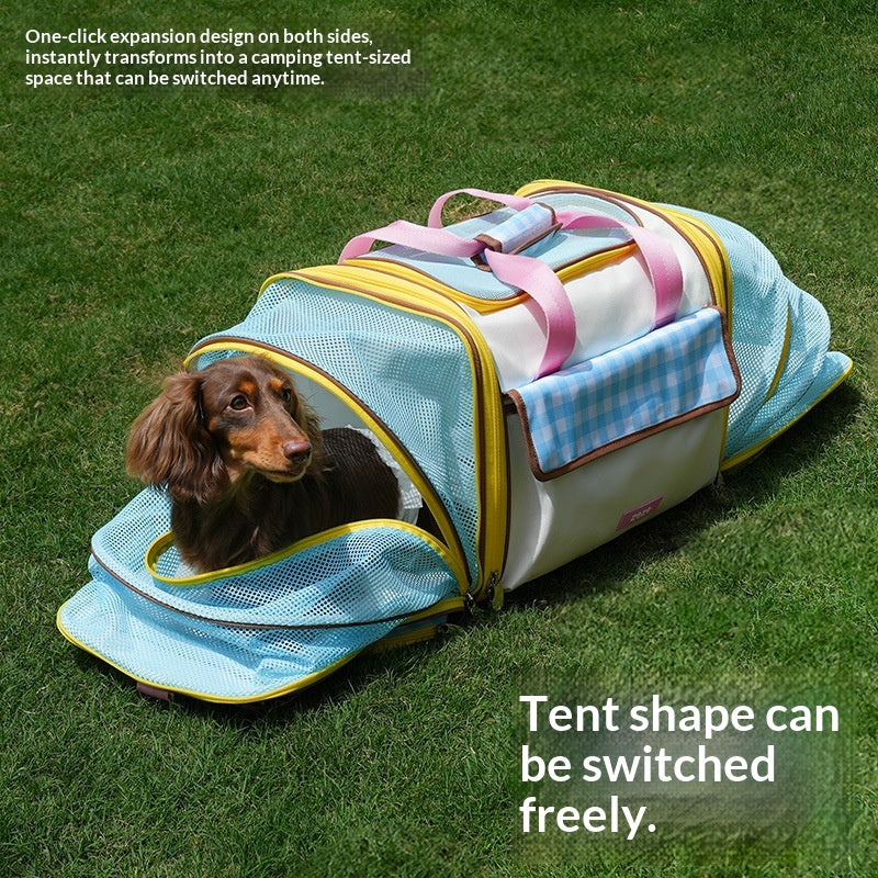 All-Season Large Capacity Pet Travel Expansion Bag