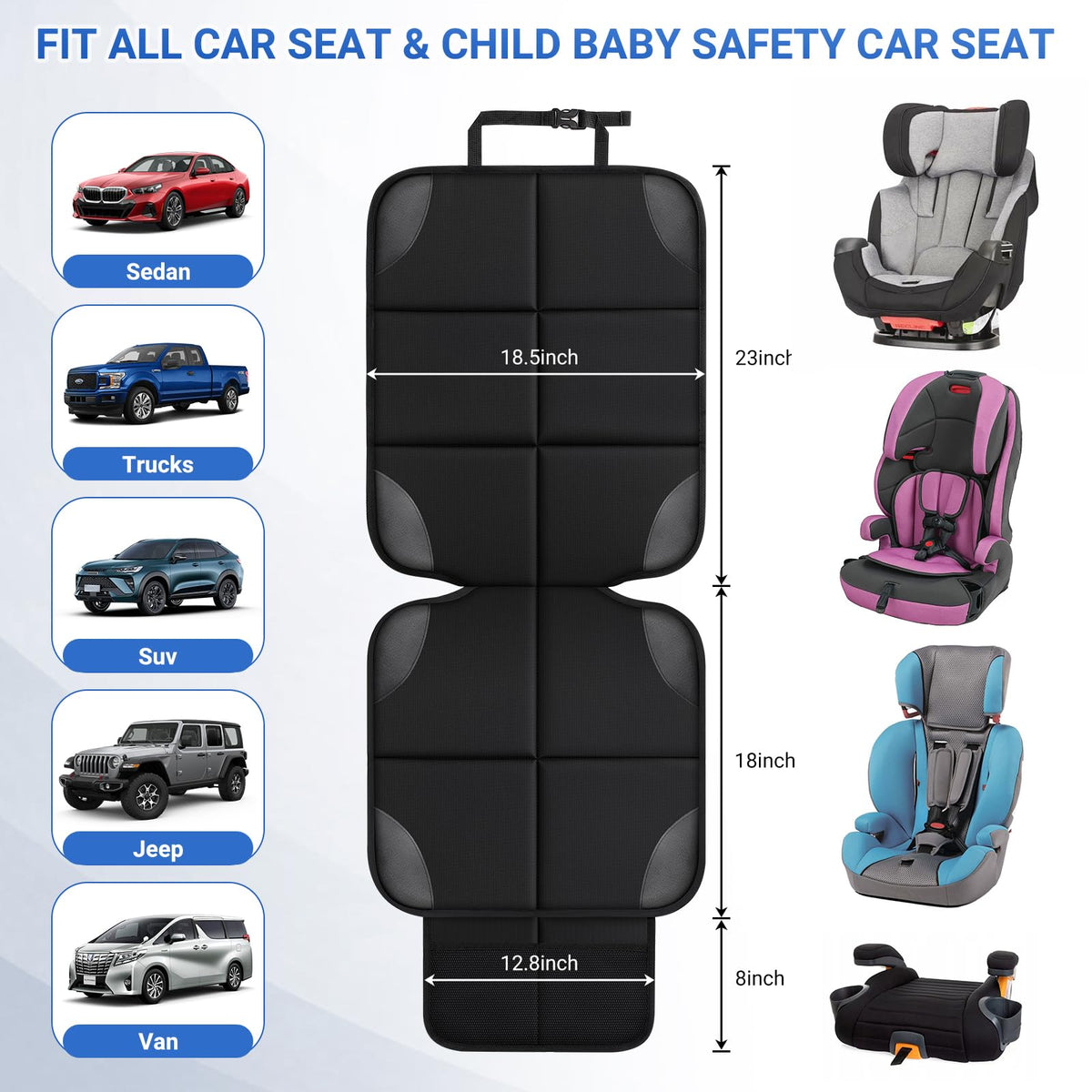 Waterproof Universal Car Seat Protector