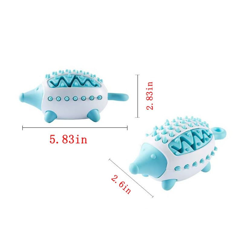 Dog Treat Interactive Chew Toy For Puppies Food-Leaking Design Teeth Grinding Cleaning Engaging Plaything For Dogs Encourages Healthy Eating