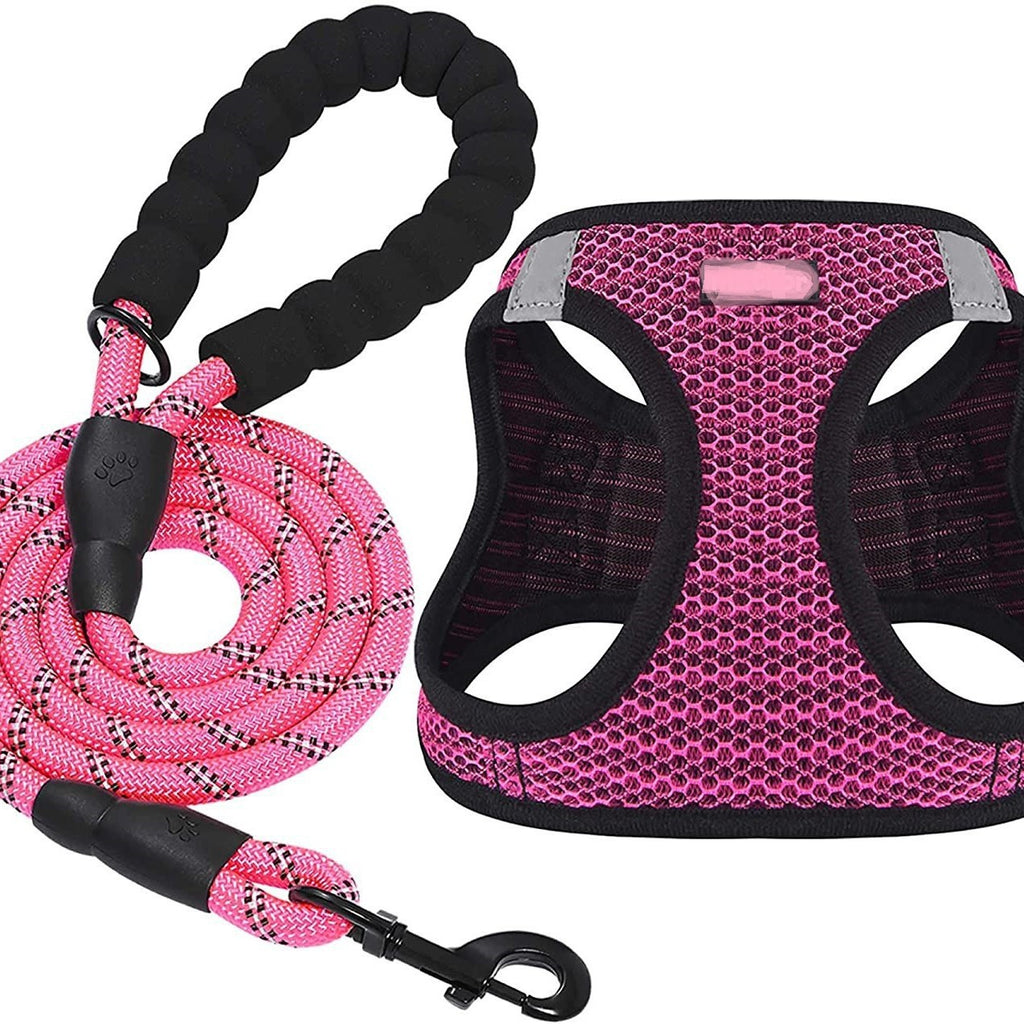 New Pet Harness With Vest-Style Leash and Rope