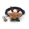 Object Bow Collar Dog Plaid Christmas